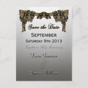 Postal De Anuncios Recordatorio de Boda Jordey