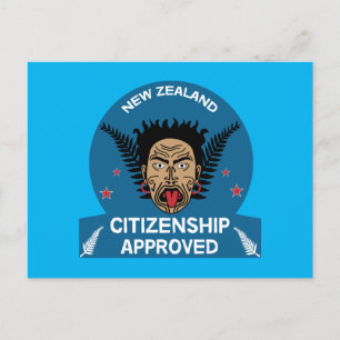 Postal De Anuncios Regalo de ciudadanía de Nueva Zelanda   Nuevo ciud