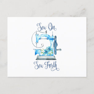 Postal De Anuncios Regalo de costura Sew On Sew Forth