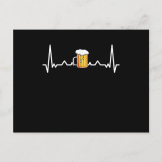 Postal De Anuncios Regalo de latido del corazón de alcohol para beber