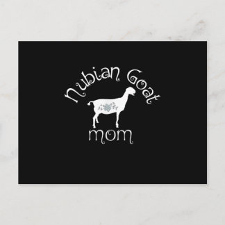 Postal De Anuncios Regalo de mamá de cabra nubia