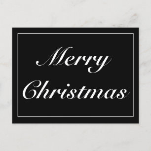 Postal De Anuncios Regalo de navidad Minimalista moderno