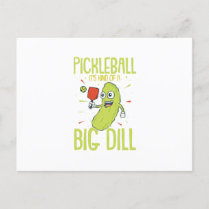 Postal De Anuncios Regalo de pickleball divertido juego de palabras