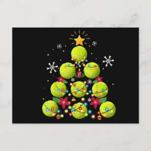 Postal De Anuncios regalos de árboles de navidad de tenis
