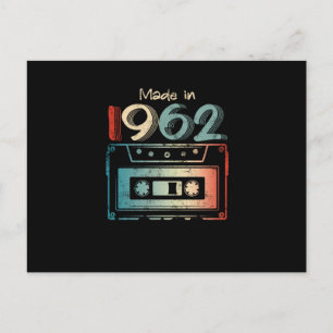 Postal De Anuncios Regalos de cumpleaños 60 años hechos en 1962 Casse
