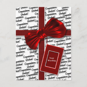 Postal De Anuncios Regalos de la graduación para los hombres y las