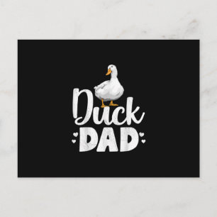 Postal De Anuncios Regalos divertidos para papá pato, patitos y granj