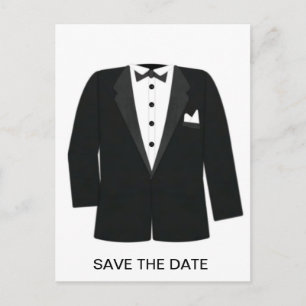 POSTAL DE ANUNCIOS REGALOS PARA EVENTOS DE CORBATA NEGRA O DEL NOVIO