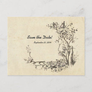 Postal De Anuncios Reserva de la crema de los pájaros del vintage la