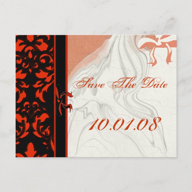 Postal De Anuncios Reserva la fecha- (Anverso)