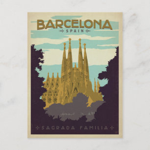 Postal De Anuncios Reserva la fecha   Barcelona, España Sagrada Famil