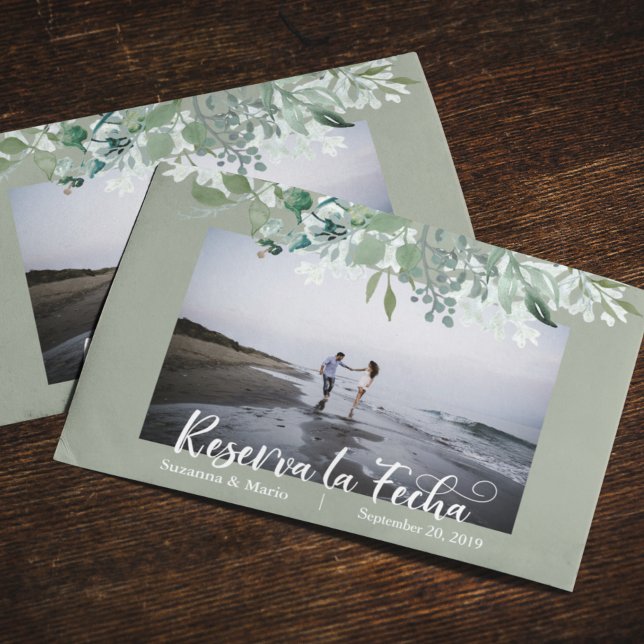 Postal De Anuncios Reserva la fecha de reserva la fecha española Ohja (Subido por el creador)