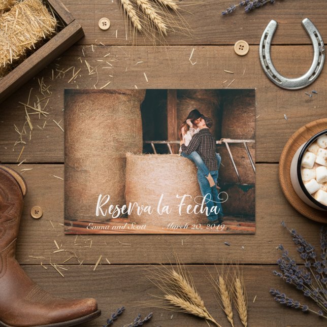 Postal De Anuncios Reserva La Fecha Foto Reserva la Fecha Español (Subido por el creador)