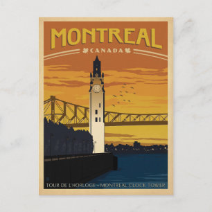 Postal De Anuncios Reserva la fecha   Montreal, Canadá