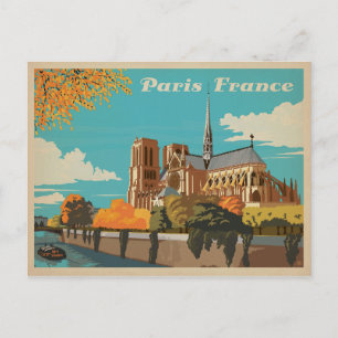 Postal De Anuncios Reserva la fecha   París, Francia