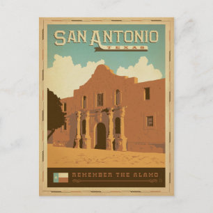 Postal De Anuncios Reserva la fecha   San Antonio, TX