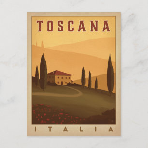 Postal De Anuncios Reserva la fecha   Toscana, Italia
