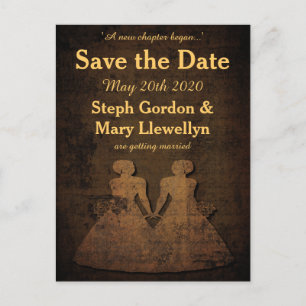 Postal De Anuncios Reserva legendaria del amor la boda gay de la