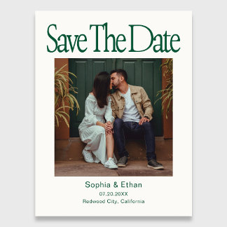 Postal De Anuncios Retro 90s Photo Wedding Save The Date