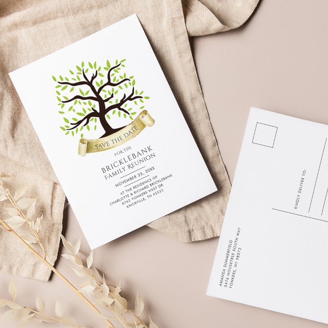 Postal De Anuncios Reunión anual de la fiesta del árbol genealógico (Subido por el creador)