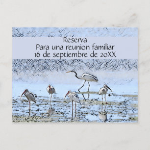 Postal De Anuncios Reunión familiar en español