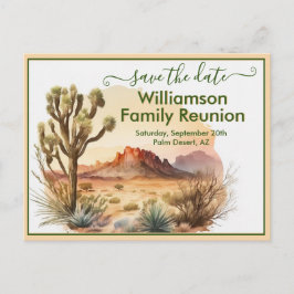 Postal De Anuncios Reunión familiar salva el código QR del suroeste d