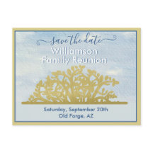 Reunión Familiar Salva la Fecha Árbol Genealógico 