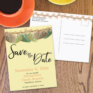 Postal De Anuncios Reunión Familiar Salva La Fecha Otoño Que Sale Asp