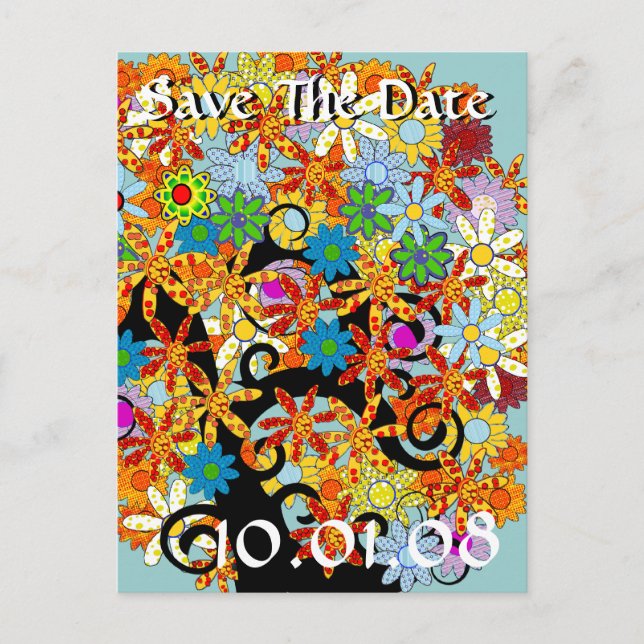 Postal De Anuncios Romántico árbol forestal encantado de amor (Anverso)