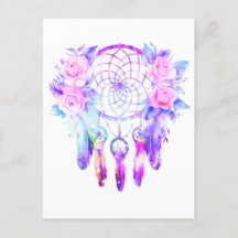Rosas rosa Dreamcatcher Floral Dreams