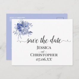 Postal De Anuncios rustic dusty blue roses and other flowers