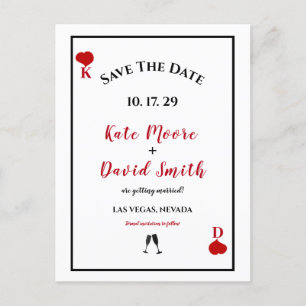 Postal De Anuncios Salón de Casino de Las Vegas Moderno Chic Foto GUA