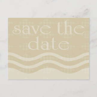 Postal De Anuncios salva la fecha : ondas estampadas :