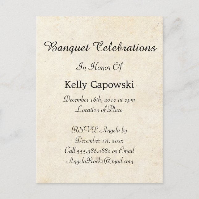 Postal De Anuncios Salva la Fecha Vintage (Anverso)