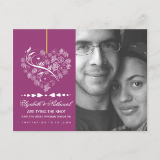 Postal De Anuncios SALVAR LA FECHA Postcard- berry