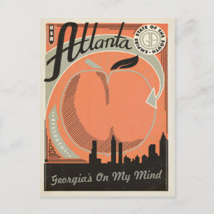 Postal De Anuncios Salve la Fecha   Atlanta, GA