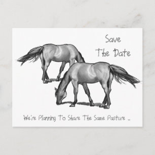 Postal De Anuncios Salven La Fecha: Dos Caballos: Lográndose