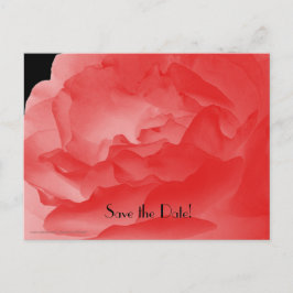 Postal De Anuncios Save the Date 90th Birthday Party Coral Pink Rose