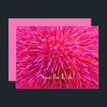 Postal De Anuncios Save the Date 90th Birthday Party, resumen rosado<br><div class="desc">Un diseño abstracto floral rosado caliente decora esta elegante postal "Save the Date". La espalda es rosa sólido. Ambos lados tienen letras blancas. ¡Muy elegante! Puede cambiar fácilmente el nombre, edad, fecha, ubicación, etc. Coincidir Guardar la marca de reposo de fecha es el ID de producto de zazzle 172386011657278181. Todos...</div>