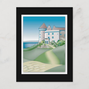 Postal De Anuncios Save The Date Card Medieval Wedding Castle