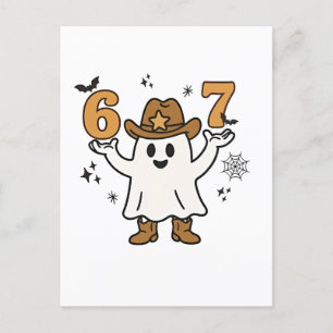 Postal De Anuncios Seis siete fantasmas deportes de Halloween 67 Maso
