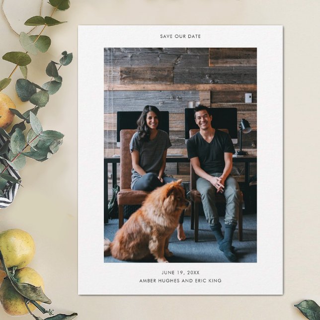 Postal De Anuncios Sencillo Aviso de Fecha (Subido por el creador)