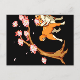 Postal De Anuncios Shiba Inu Dog Funny Un regalo significativo para