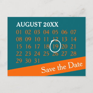 Postal De Anuncios Simplemente calendario Personalizado + tu foto, fo