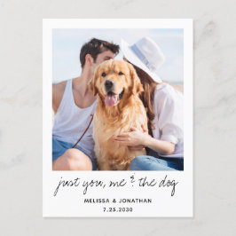 Postal De Anuncios Solo Tú Y Yo, El Elopement Del Boda Perro