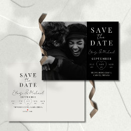 Postal De Anuncios Stylish Calendar Photo Wedding Save The Date