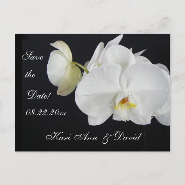 Postal De Anuncios Sueño de orquídea (Anverso)