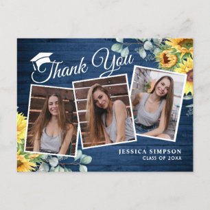 Postal De Anuncios Sunflowers Eucalyptus 3 Fotografía Graduada Gracia