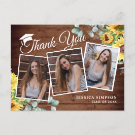 Postal De Anuncios Sunflowers Eucalyptus 3 Fotografía Graduada Gracia