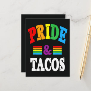 Postal De Anuncios Tacos Orgullo Lgbt Lgbtq Gay